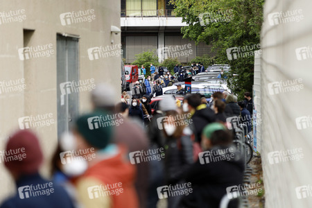 Sonderimpfaktion in der Ditib Moschee in Köln