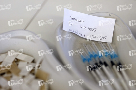 Sonderimpfaktion in der Ditib Moschee in Köln