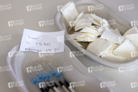 Sonderimpfaktion in der Ditib Moschee in Köln