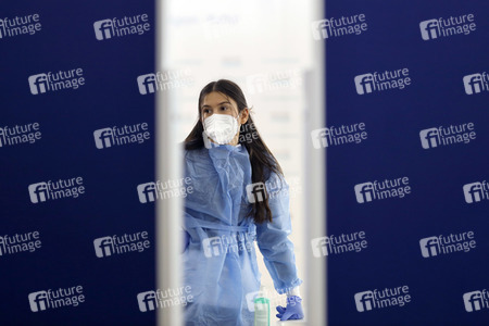 Sonderimpfaktion in der Ditib Moschee in Köln