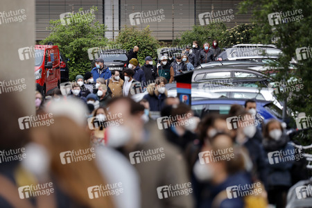 Sonderimpfaktion in der Ditib Moschee in Köln