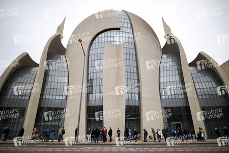 Sonderimpfaktion in der Ditib Moschee in Köln
