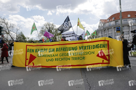 Demo gegen Gewaltübergriffe durch Polizisten in Berlin