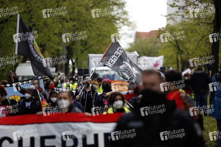 Demo gegen Gewaltübergriffe durch Polizisten in Berlin