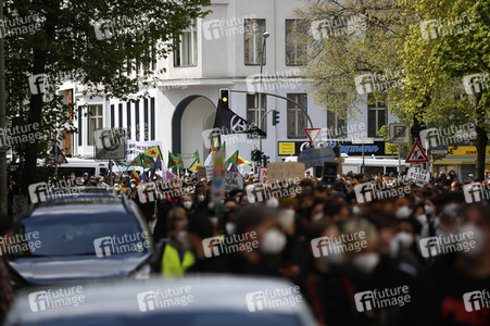 Demo gegen Gewaltübergriffe durch Polizisten in Berlin