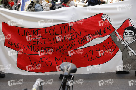 Demo gegen Gewaltübergriffe durch Polizisten in Berlin