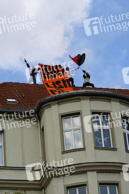 Demo gegen Gewaltübergriffe durch Polizisten in Berlin