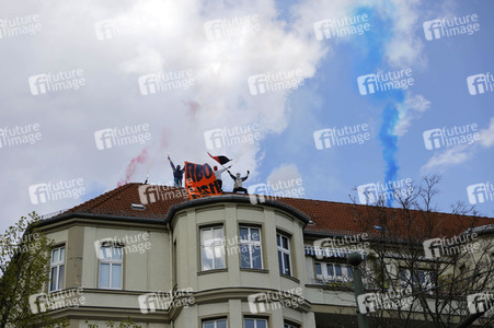 Demo gegen Gewaltübergriffe durch Polizisten in Berlin