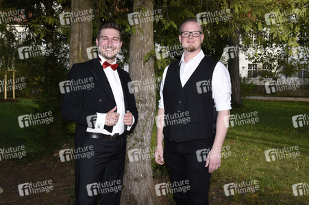 Christoph Baierl beim Streaming von 'Lebensfreude' in Haar