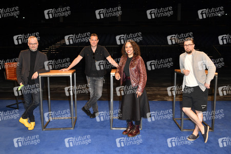 Fototermin für das Nothilfe-Projekt #hierspieltdiemusik in Berlin