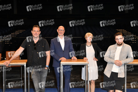 Fototermin für das Nothilfe-Projekt #hierspieltdiemusik in Berlin