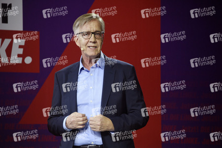 Bekanntgabe der Spitzenkandidatur der Partei Die Linke zur Bundestagswahl in Berlin