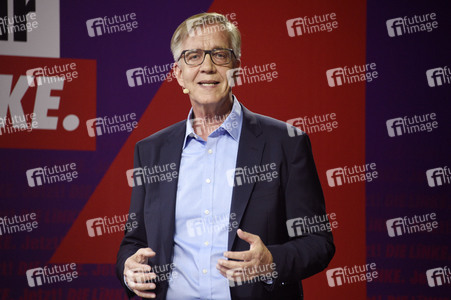 Bekanntgabe der Spitzenkandidatur der Partei Die Linke zur Bundestagswahl in Berlin