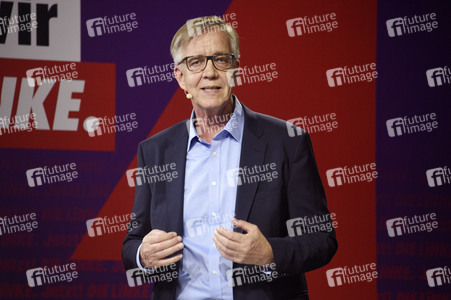 Bekanntgabe der Spitzenkandidatur der Partei Die Linke zur Bundestagswahl in Berlin