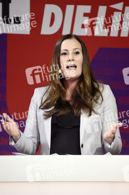 Bekanntgabe der Spitzenkandidatur der Partei Die Linke zur Bundestagswahl in Berlin