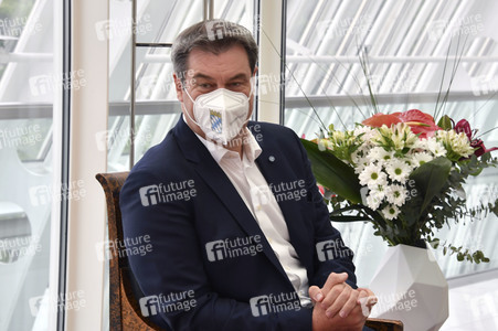 Ministerpräsident Söder empfängt Bundeskanzler Kurz in München