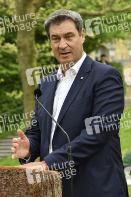 Ministerpräsident Söder empfängt Bundeskanzler Kurz in München