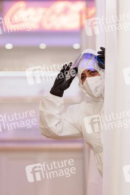 Symbolfoto Coronatest-Zentrum