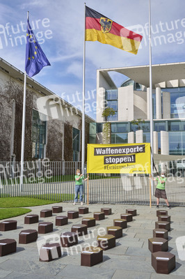 Greenpeace-Protest gegen Rüstungsindustrie in Berlin