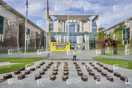 Greenpeace-Protest gegen Rüstungsindustrie in Berlin