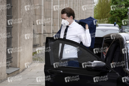 Ministerpräsident Söder empfängt Bundeskanzler Kurz in München