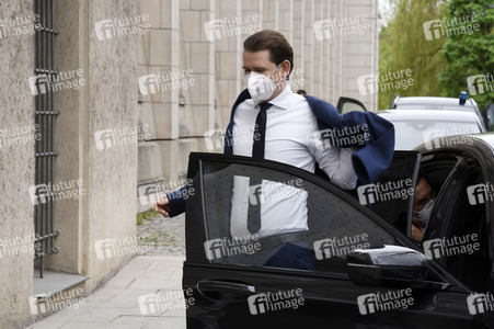 Ministerpräsident Söder empfängt Bundeskanzler Kurz in München