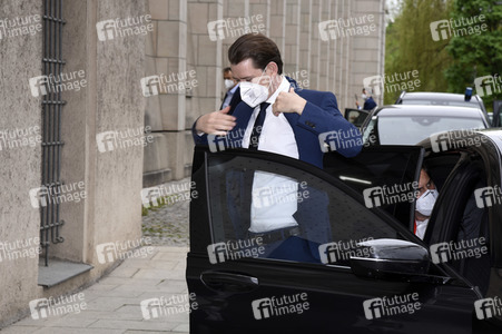 Ministerpräsident Söder empfängt Bundeskanzler Kurz in München