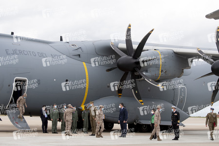 Rückkehr der letzten spanischen Streitkräfte aus Afghanisten in Torrejón de Ardoz