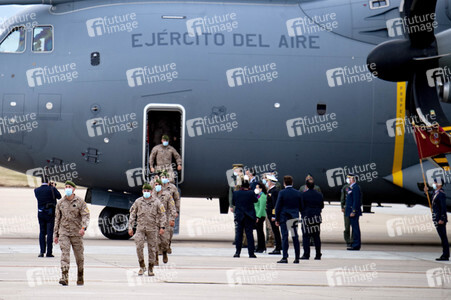 Rückkehr der letzten spanischen Streitkräfte aus Afghanisten in Torrejón de Ardoz