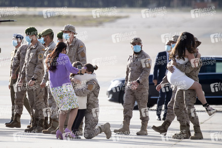Rückkehr der letzten spanischen Streitkräfte aus Afghanisten in Torrejón de Ardoz
