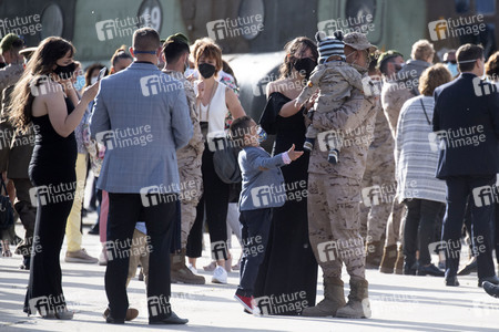 Rückkehr der letzten spanischen Streitkräfte aus Afghanisten in Torrejón de Ardoz