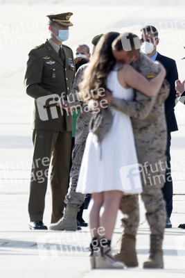 Rückkehr der letzten spanischen Streitkräfte aus Afghanisten in Torrejón de Ardoz