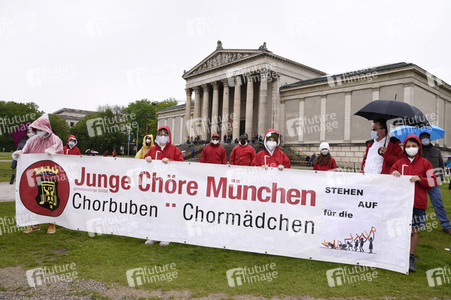Demo 'Aufstehen für Kultur 2' in München
