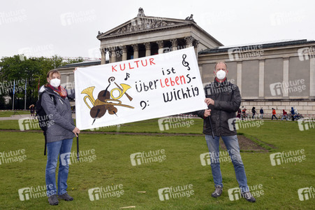 Demo 'Aufstehen für Kultur 2' in München