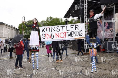 Demo 'Aufstehen für Kultur 2' in München