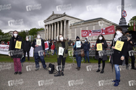 Demo 'Aufstehen für Kultur 2' in München