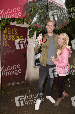 Fototermin mit Yannick Erkenbrecher und Carolin Henseler in München