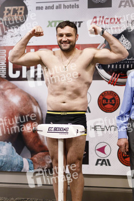 Wiegen zur ECB Fightnight in Köln