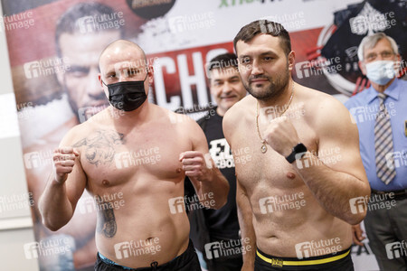 Wiegen zur ECB Fightnight in Köln