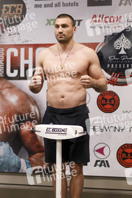 Wiegen zur ECB Fightnight in Köln