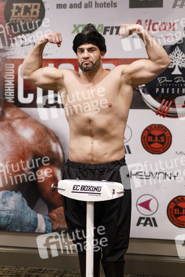 Wiegen zur ECB Fightnight in Köln