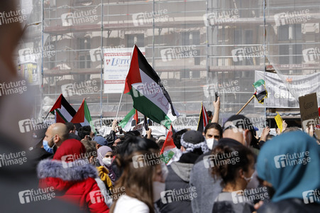 Pro-palästinensische Demonstration in Berlin