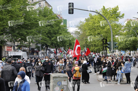Pro-palästinensische Demonstration in Berlin