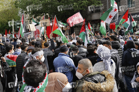 Pro-palästinensische Demonstration in Berlin