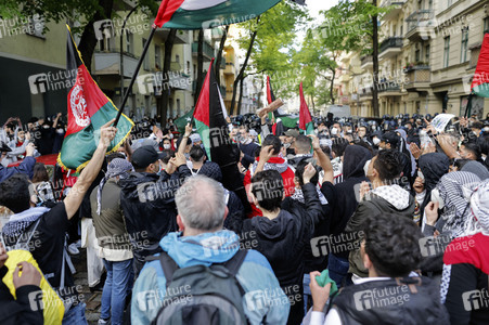 Pro-palästinensische Demonstration in Berlin