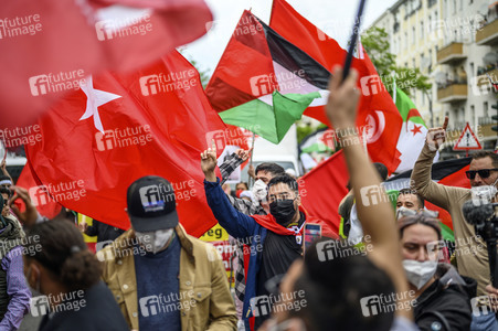 Pro-palästinensische Demonstration in Berlin
