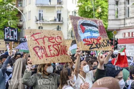 Pro-palästinensische Demonstration in Berlin