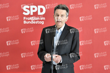 Pressestatement der SPD in Berlin