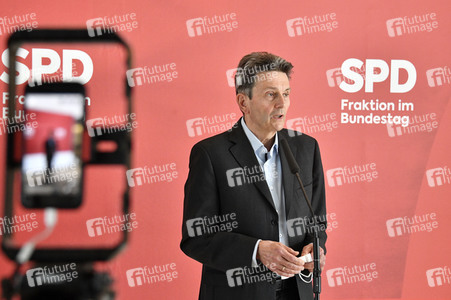 Pressestatement der SPD in Berlin