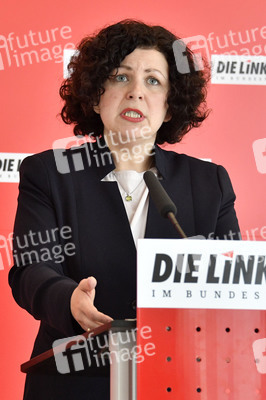 Pressestatement der Partei Die Linke in Berlin